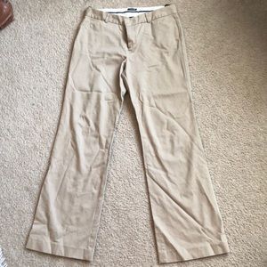 Gap Size 10 Modern Fit Flare Khaki Pants